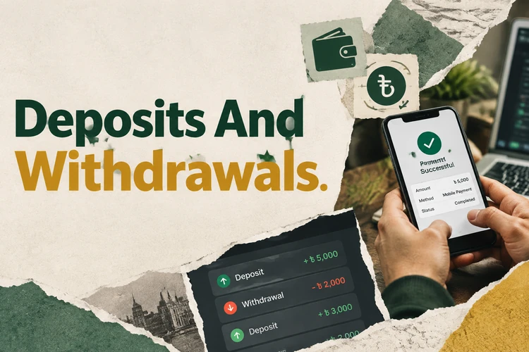 Deposits And Withdrawals